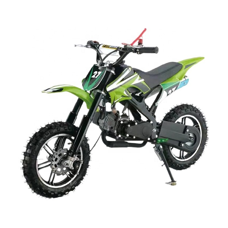 kids dirt bike green