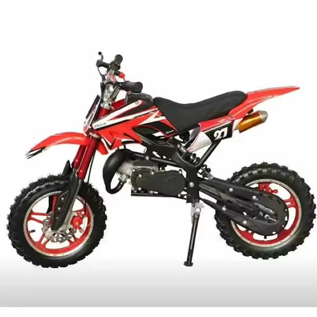 kids dirt bike red
